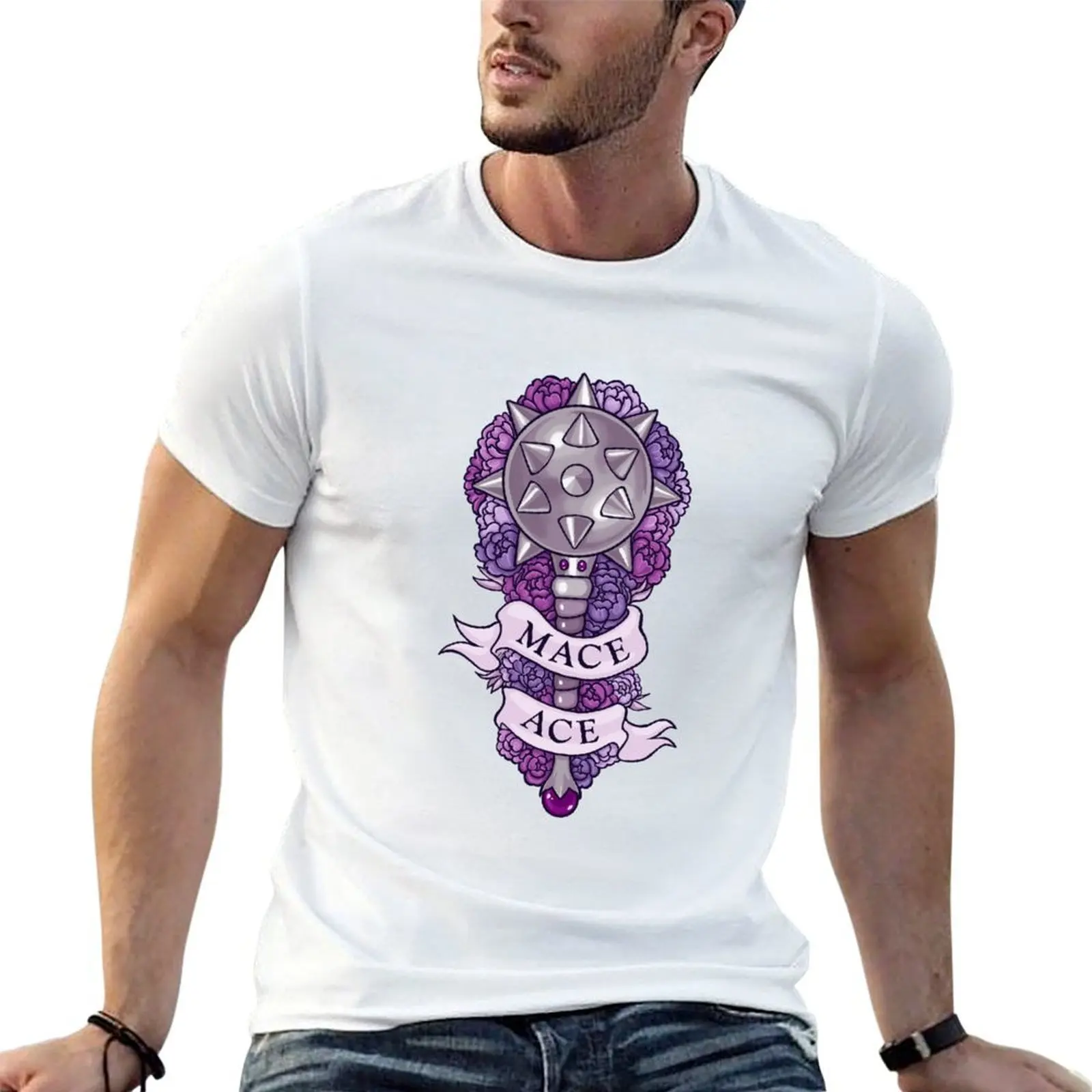 

shirt t shirts tees man t man t personalised cotton shirt T-Shirt graphic MACE for ACE
