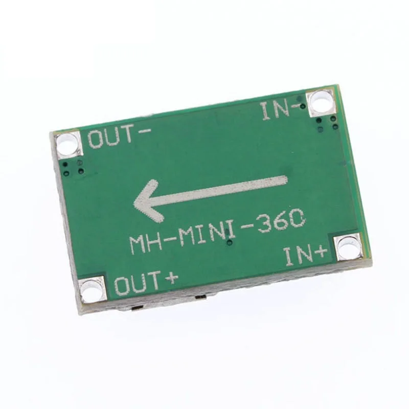 Rc Vliegtuigmodule Mini 360 Dc Buck Converter Step Down Module 4.75V-23V Naar 1V-17V 17X11X3.8Mm Lm2596 2a