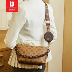 Damska torba Crossbody bani nowy urok 2024 wysokiej klasy designerski nowa z łańcuchem drążek led luksusowy torebka kopertówka mody