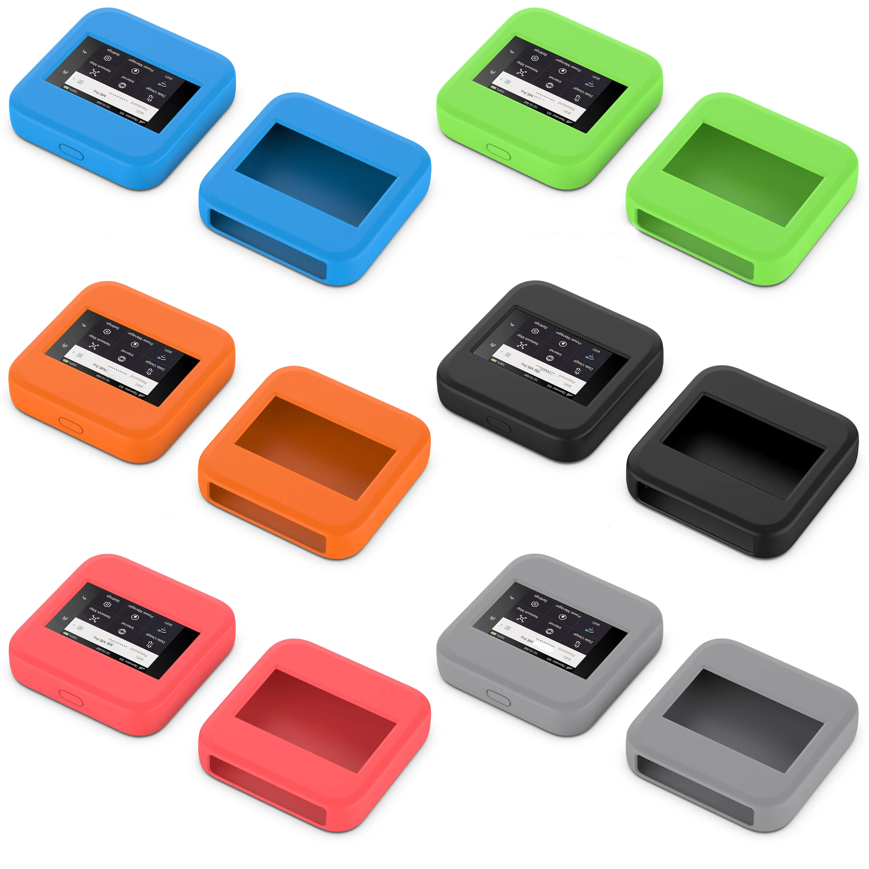Silicone Cover for Nighthawk Netgear M6 Pro/M6 Mobile Router Protective Sleeve Soft Skin Scratchproof Cover Protector Case