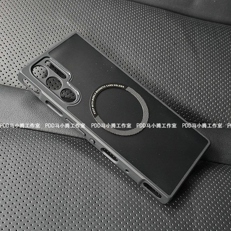 Magnetic Case For Red Magic 9S Pro Case For MagSafe Transparent Cover For Nubia RedMagic 9 Pro Plus Protect Shell Bumper