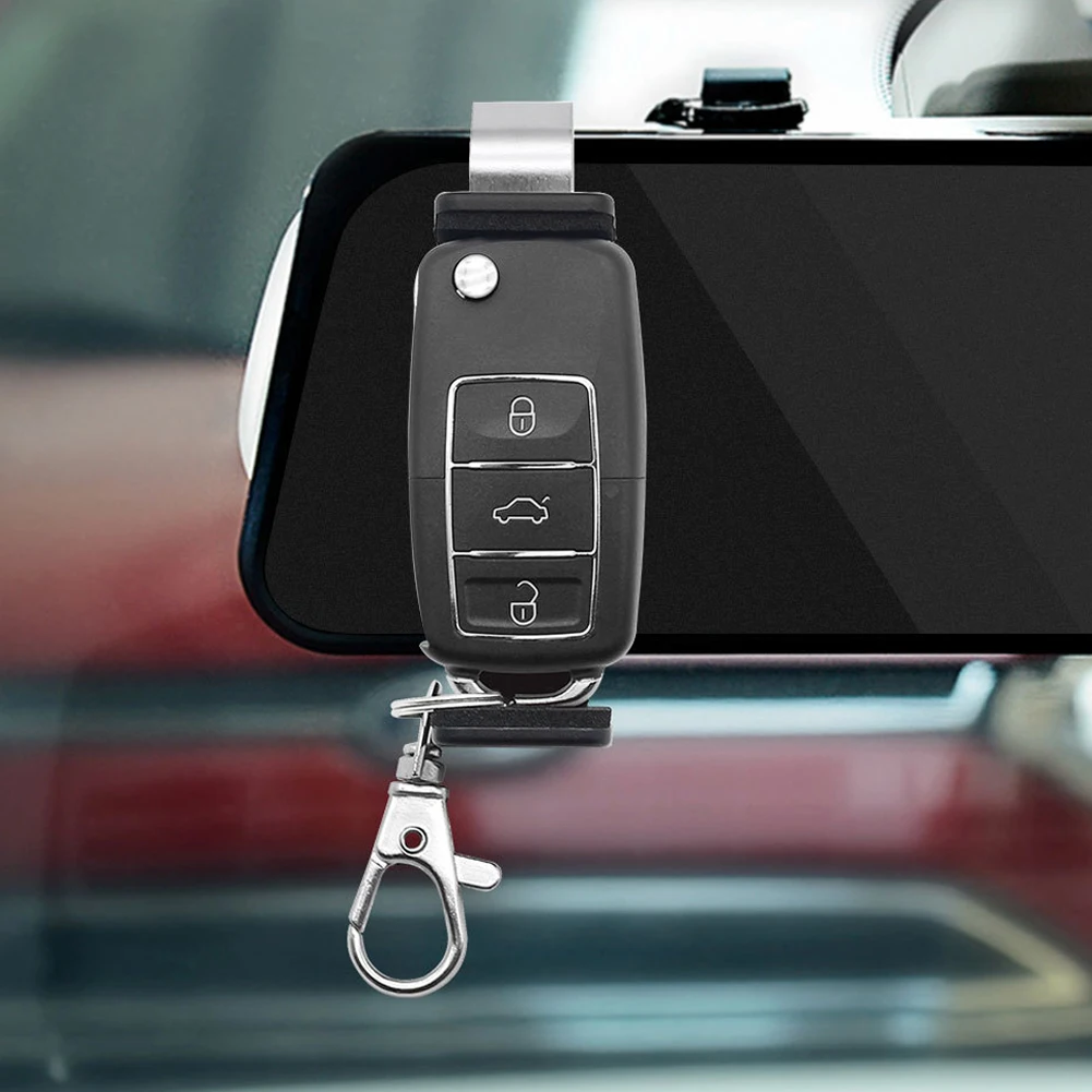 Adjustable Car Sun Visor Clip Holder Garage Door gate Remote controls Transmitter Garage Command Key fob Gate Control