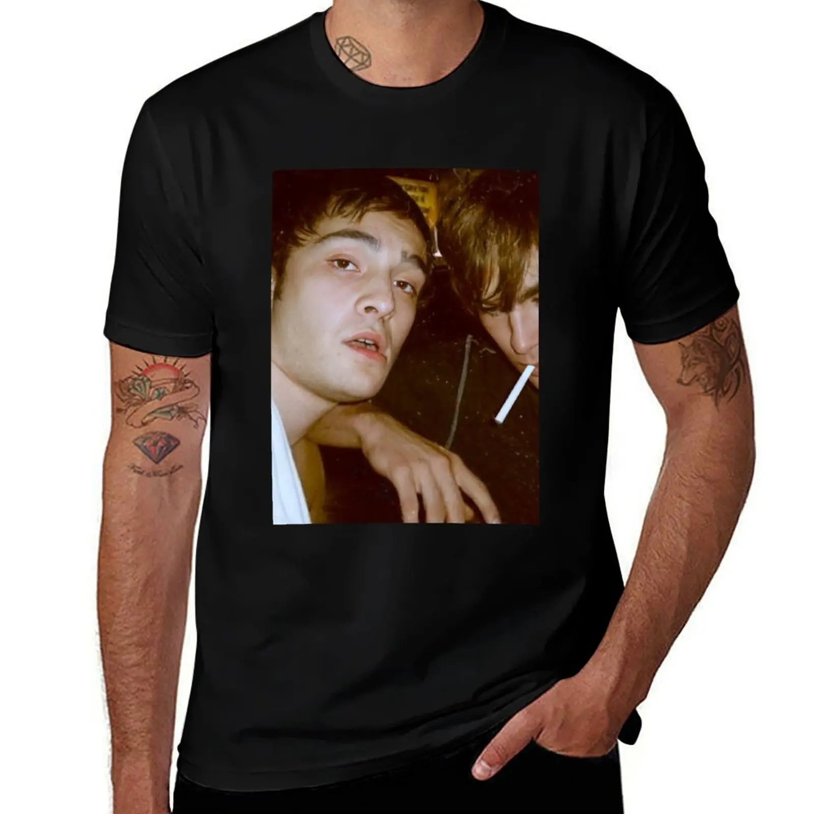 

Ed Westwick and Chace Crawford T-Shirt hippie clothes essential t shirt vintage t shirt men