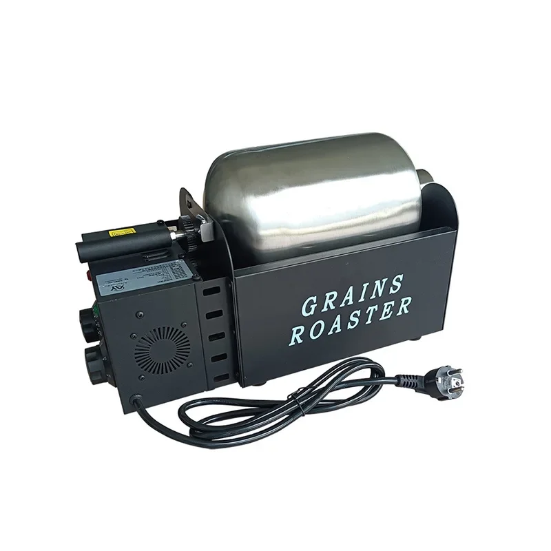 Tostadora de café eléctrica SMXC-8, uso doméstico, granos de café completamente automáticos, semillas de girasol, maní