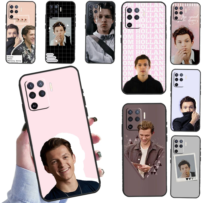 Tom Holland For OPPO A31 A53 2020 A5 A9 A53S Case Cover For OPPO A52 A72 A54 A74 A94 A15 A83 A91 A93