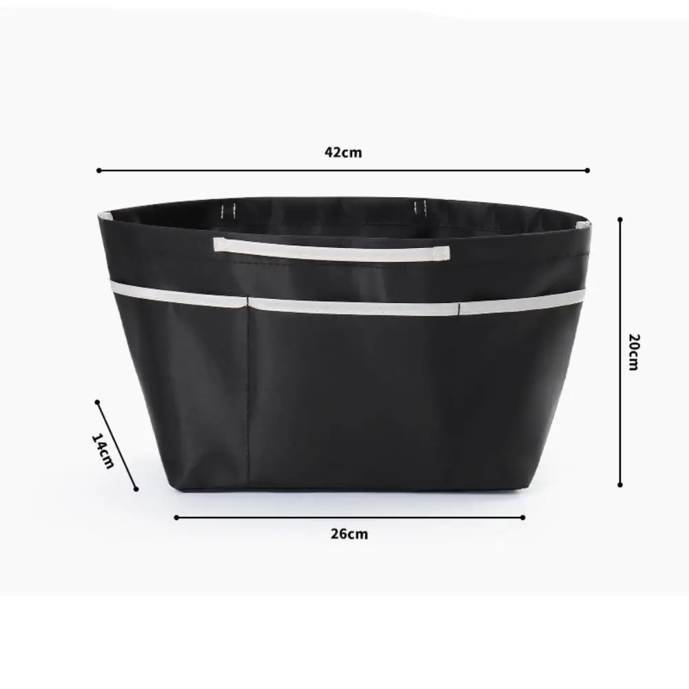 جديد النايلون إدراج حقيبة الجعة قدرة المضادة للانهيار السفر إدراج المنظم حقيبة توسيع مساحة متعددة جيب إدراج الجيب #6