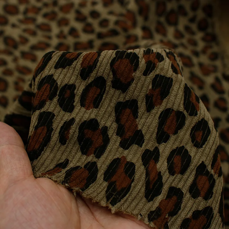 Вельветовая ткань с леопардовым принтом и тигровым принтом, утолщенный багаж и обувь, домашний текстиль, материал