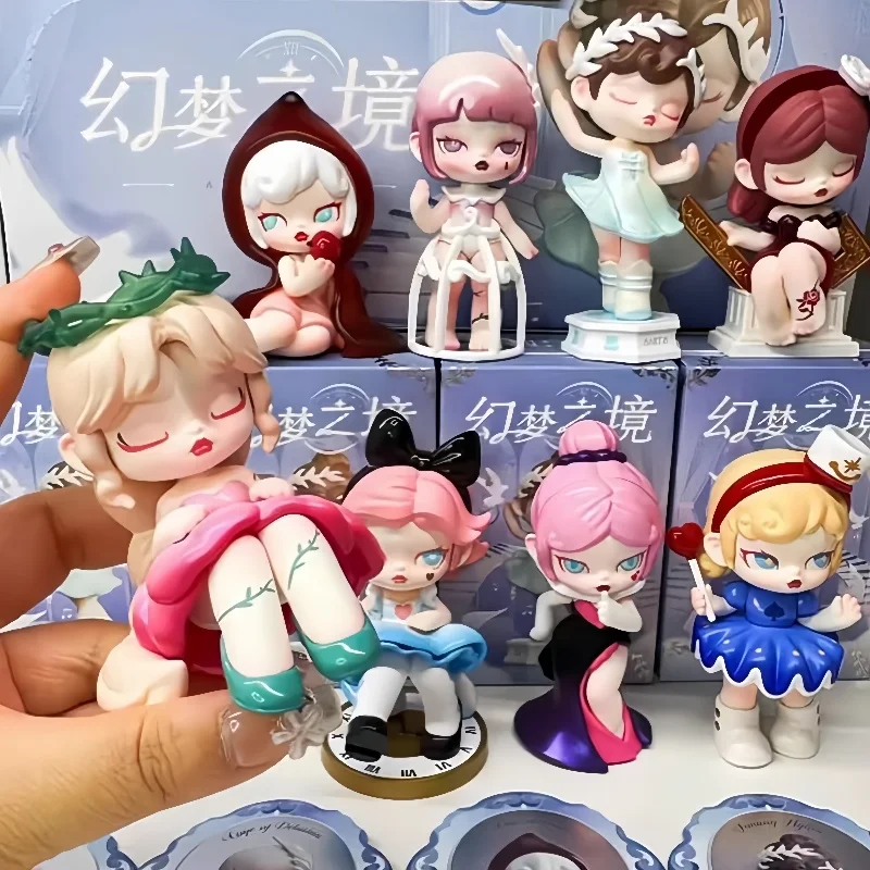 In Stock Anita4 Four Generations Of Dreamland Series Anime Figure Cute Decoration Collection Model Hand Tide Play Gift Toys Cool