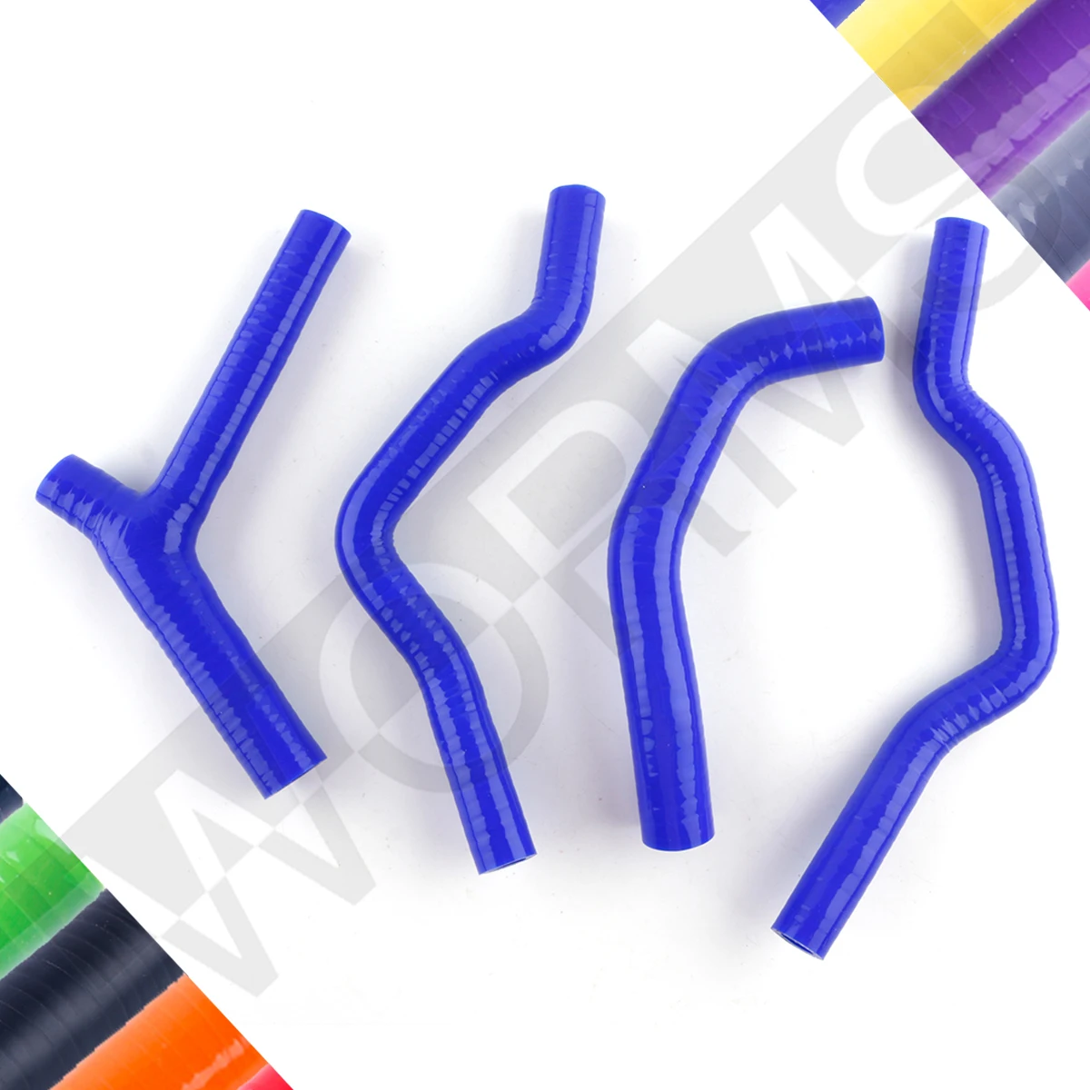 

For Honda CR500R CR 500 R 1985-1988 1986 1987 Silicone Radiator Coolant Hose Kit