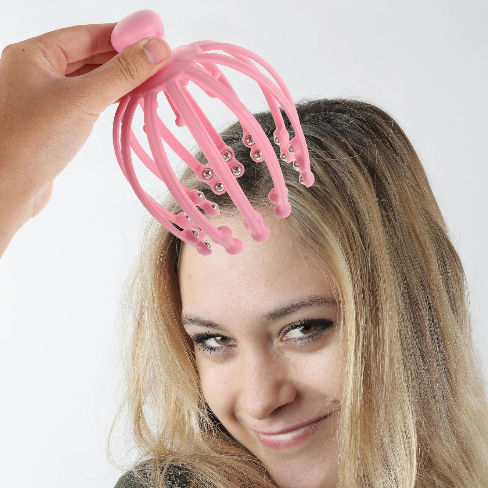 

Head Massager Tools Hair Oftopus Scalp for Salon Claw Scratcher Growth