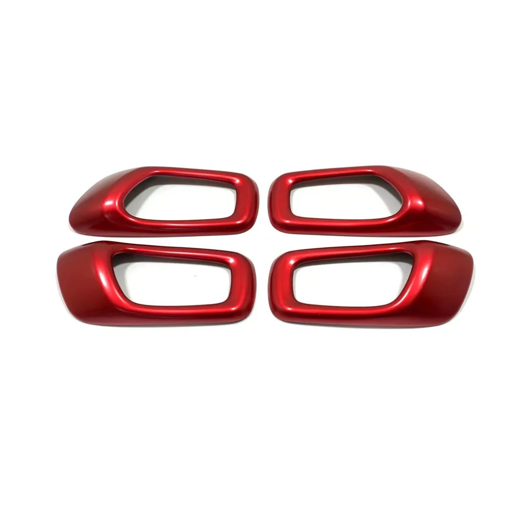 ABS Plastic Car Handrail Door Handle Bowl Covers Trim Auto Accessories Armrest 4PCS For Honda Civic 11th Gen 2022 2023 2024