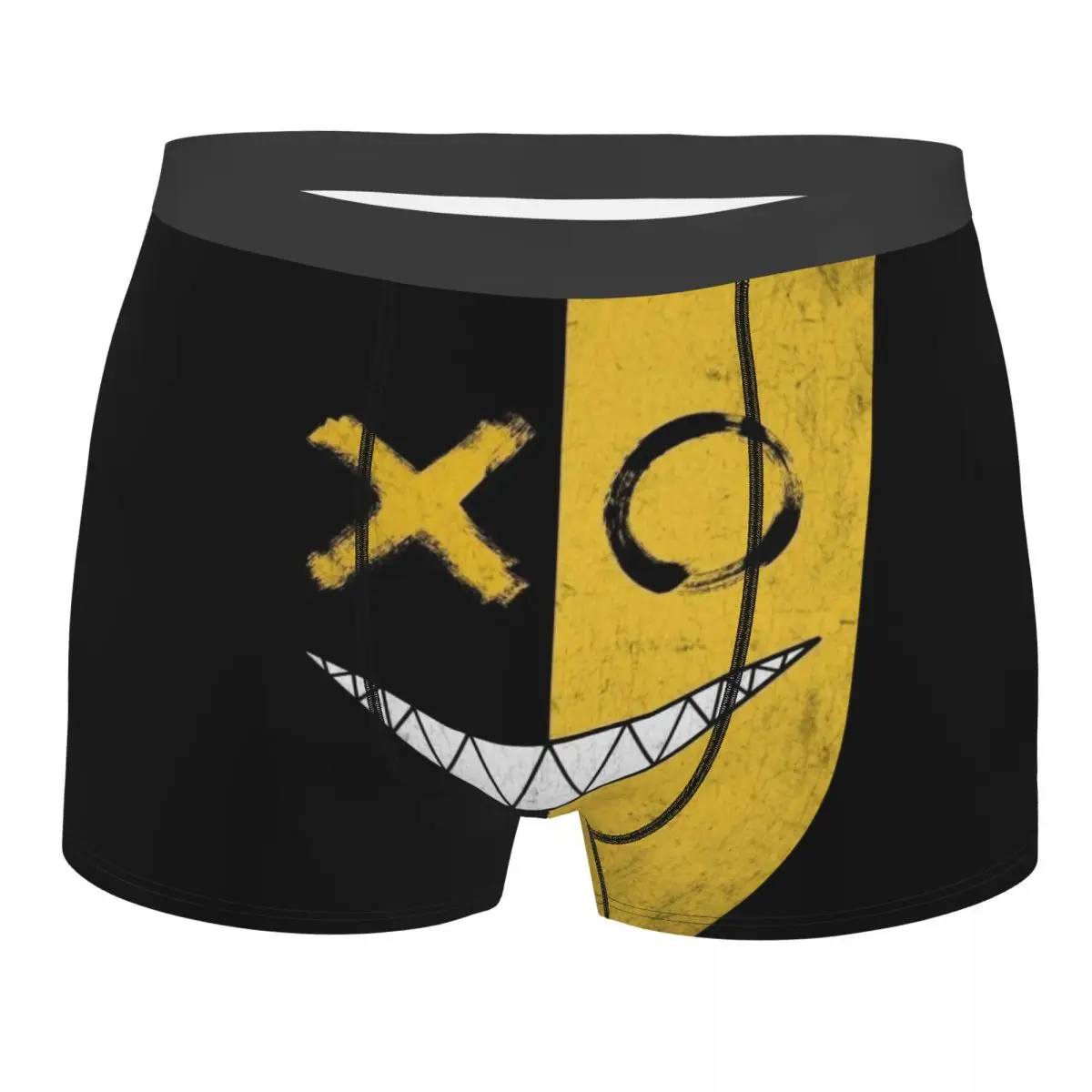 

Monster Face Men's Boxer Briefs,Highly Breathable Underwear,High Quality 3D Print Shorts Gift Idea