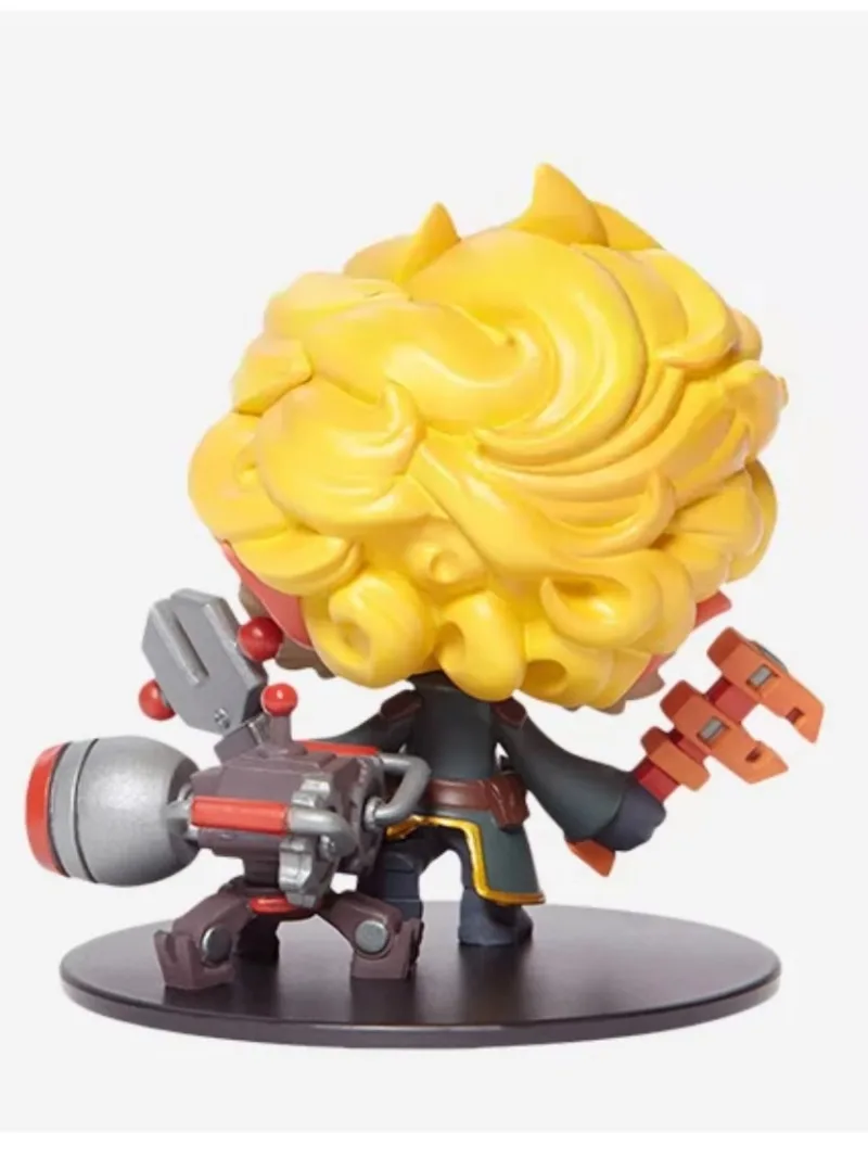 Original LOL League of Legends Heimerdinger Q Version Action Figure Model Desktop Ornaments Kids Gift in Stock