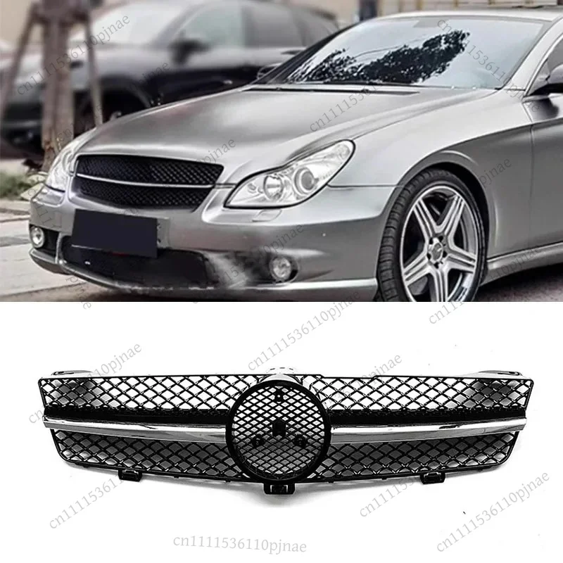 

Car Front Grille Grill For Mercedes-Benz CLS-Class W219 CLS350 CLS500 CLS550 SLS600 CLS63 AMG 2008 2009 2010 ABS Grills Tuning
