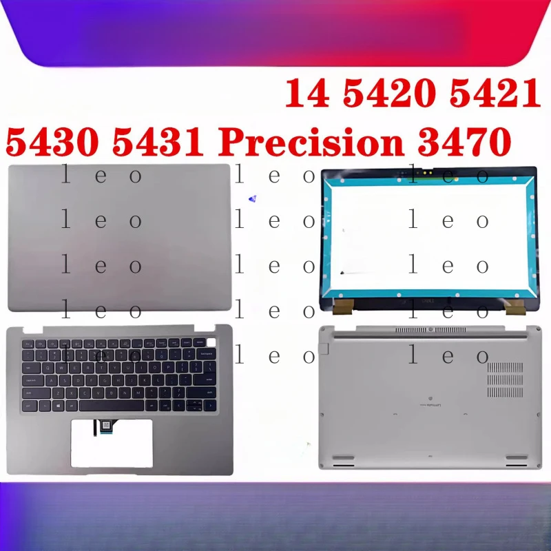 Carcasa para Dell Latitude 5420 5421 5430 5431 Precision 3470, Carcasa A, Carcasa B, Carcasa C, Carcasa D, Soporte de Marco, 0DW98X DGWMV KG9WH PFHNJ