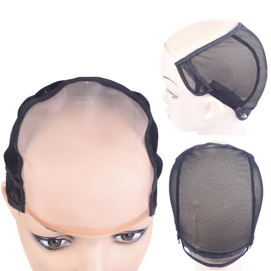 

Leeons High Quality Stretchable Elastic 5*5 Closure Monofilament Wig Cap MONO Lace Net Wig Cap with Adjustable Strap
