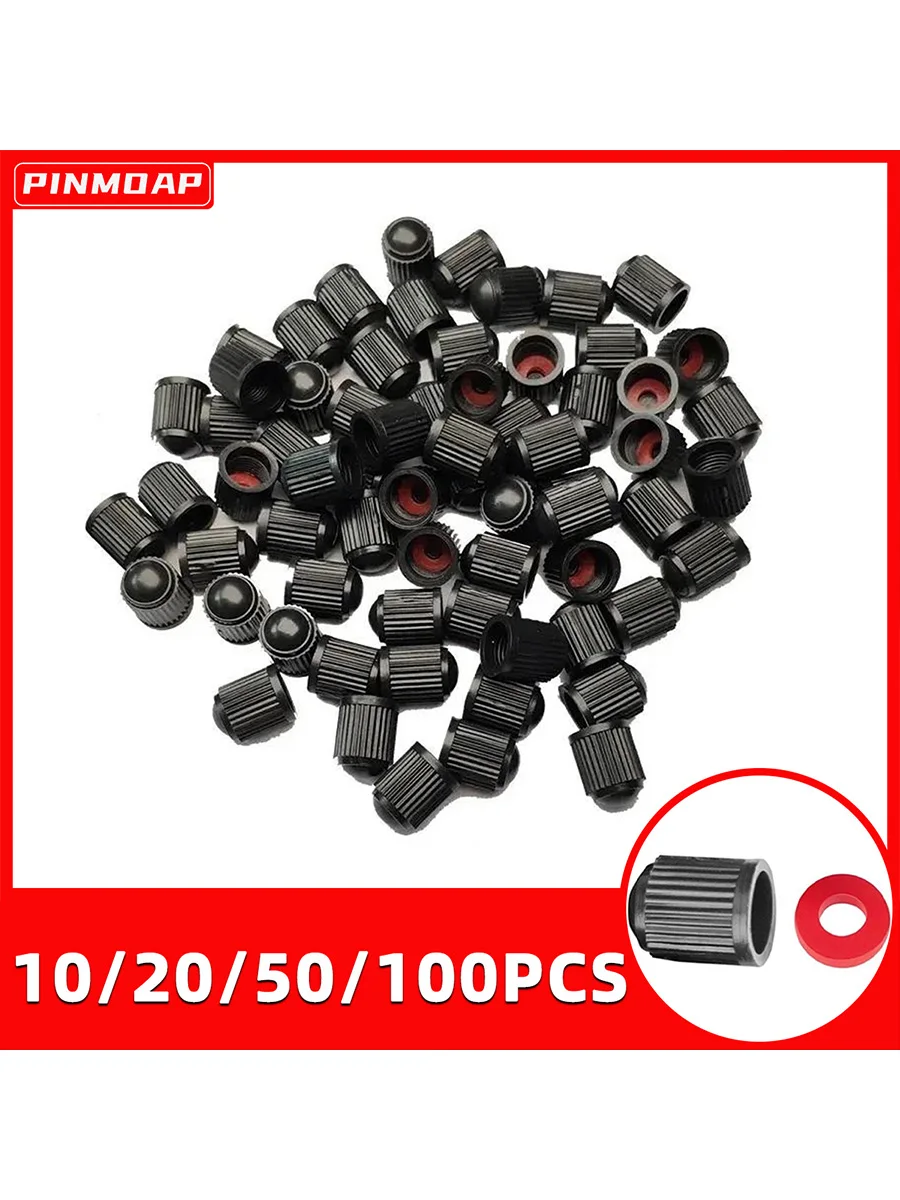 AliExpress pinmoap PINMOAP Automotive Tire Valve Cover Dustproof And Waterproof Cap With O-Gasket General Motors Motorcycle Bicycle Valve Cover