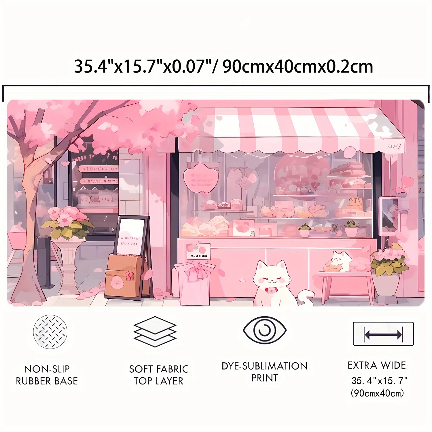 Large Gaming Mouse Pad Desk Ma - đánh giá và giá Gaming Accessories Shop