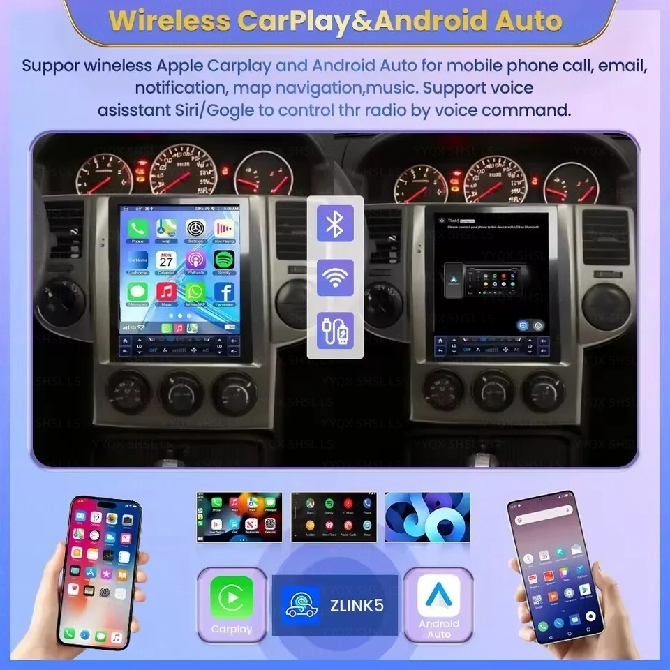 Android For Nissan X-Trail X Trail1 T30 2008-2010 Car Radio Multimedia Video Player Carplay GPS Navigatio Touch Screen Bluetooth