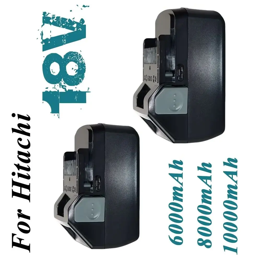 

For Hitachi Tool Battery 10Ah 18V Lithium Replacement Battery for Hitachi Power Tools BSL1830 BSL1840 DSL18DSAL BSL1815X