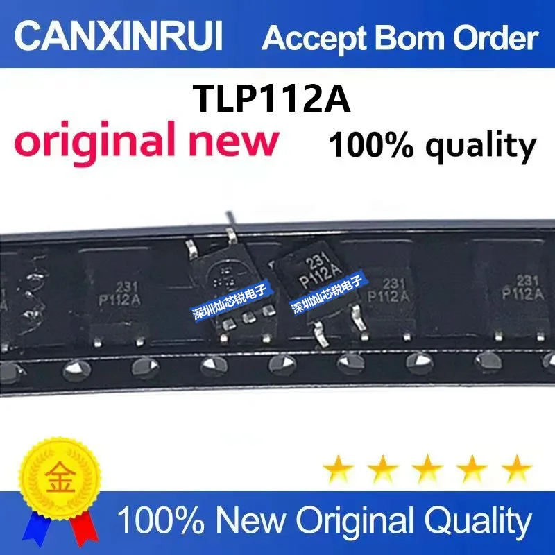 (5-100pieces)Brand New Original TLP112A P112A SMD SOP5 High-Speed Optocoupler Integrated Chip