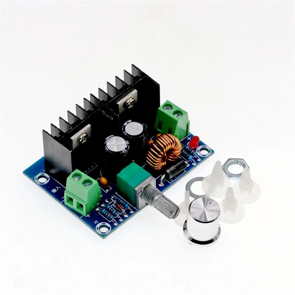 XH-M401 DC-DC Step Down Buck Converter Power Supply Module XL4016E1 PWM Adjustable 4-40V To 1.25-36V Step Down Board 8A 200W