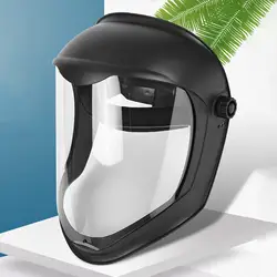 Full Face Shield Anti Fog Face Cover Reusable Full Protection Splash Guard Transparent Visor for Indoors Outdoor Multipurpose