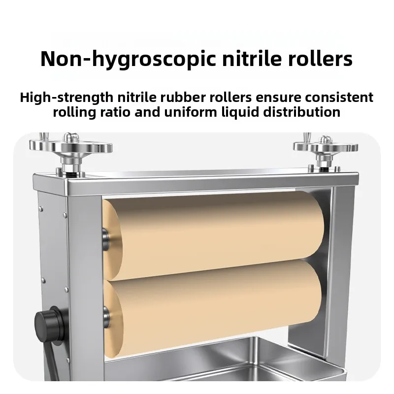 Textile Small Rolling Machine 300mm Roller Vertical Horizontal Pneumatic IP44 Protection 1 Year Warranty 220V