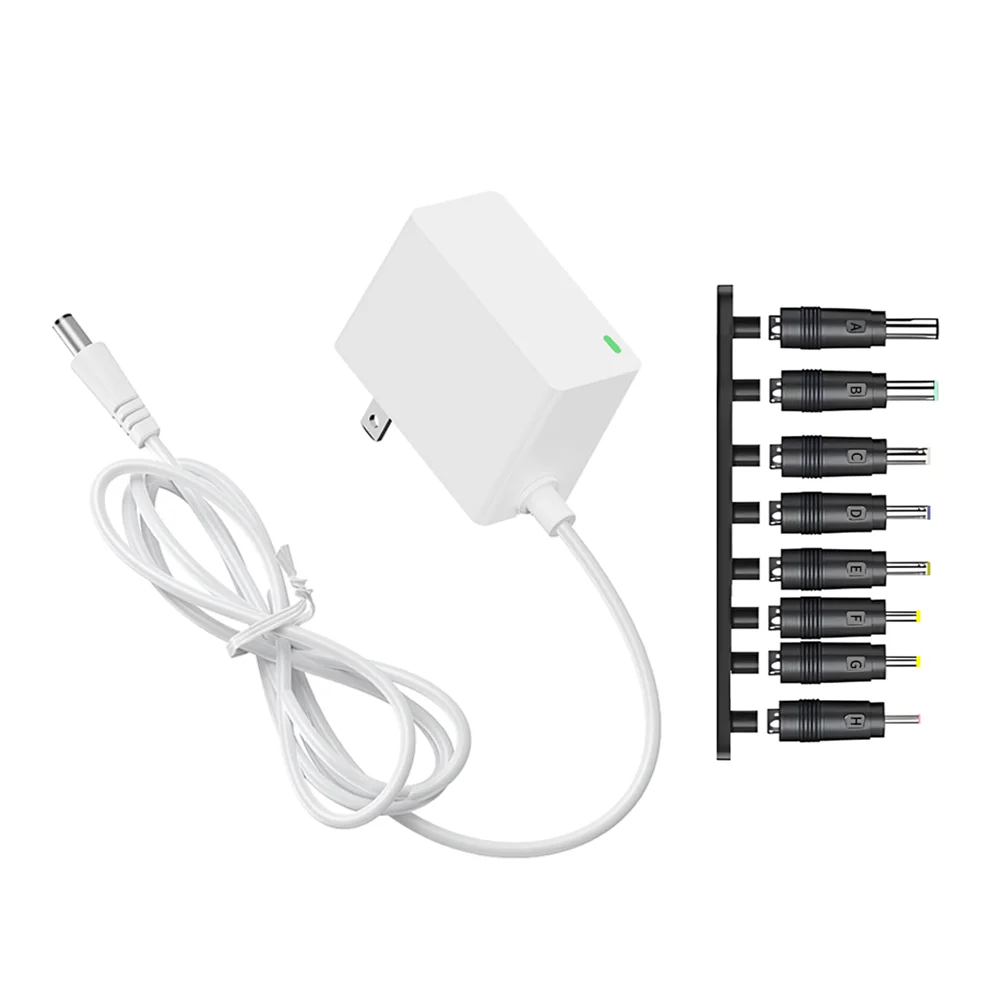 36W 12V 3A Power Adapter AC/DC Power Supply Universal 5.5x2.1mm Charger for LED Strip Lights CCTV Camera Home Security System
