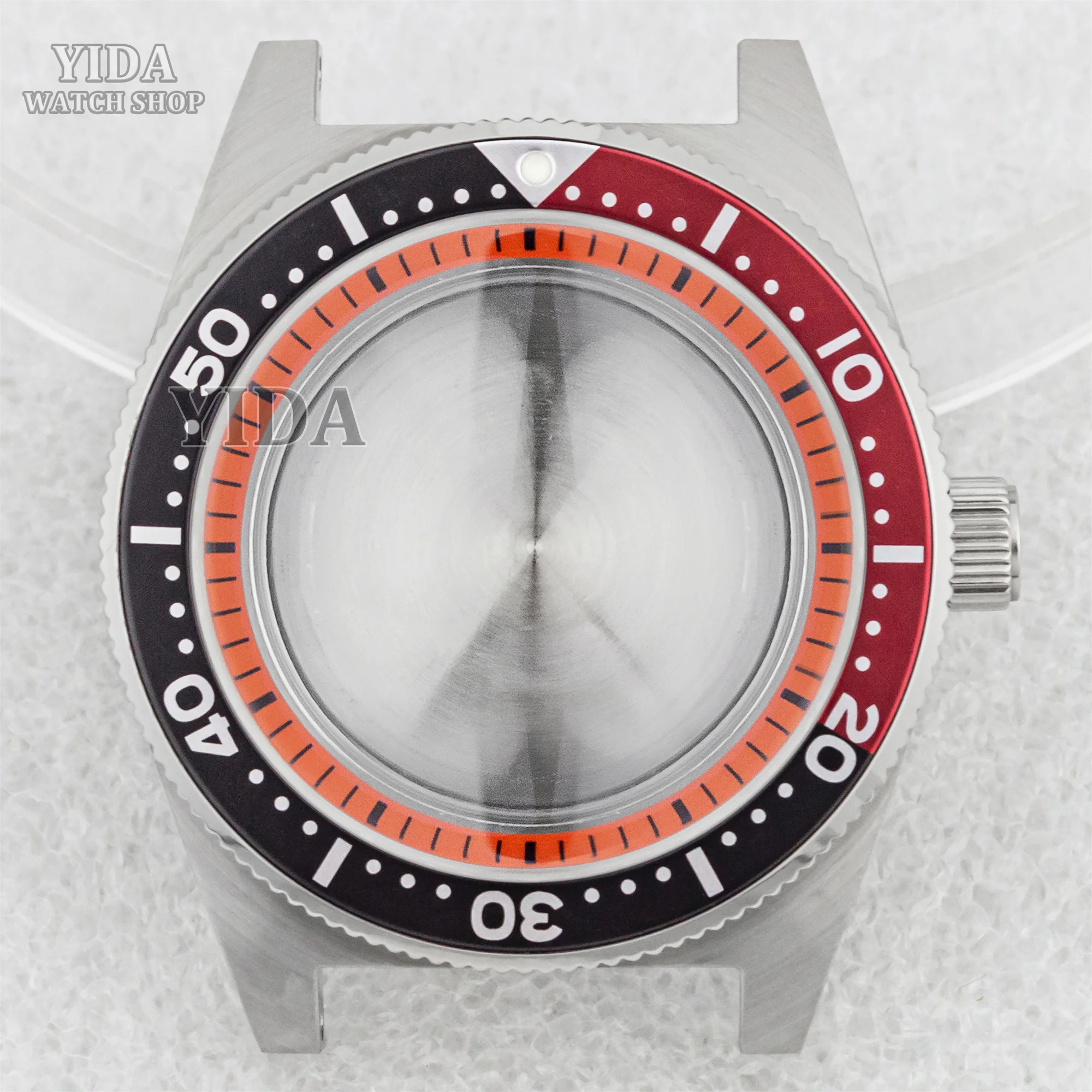 NH35A MOD Caixa de Relógio 62MAS Mergulho 40mm Caixa de Relógio Cristal de Safira Aço Inoxidável 30ATM À Prova D 'Água Para Movimento NH34 NH36