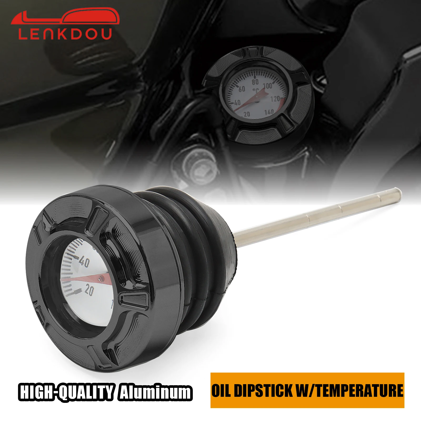 62845-00A / 62896-00 Motorcycle Accessories Oil Temperature Dip Stick For Harley Softail models 2000-2017 except Breakout