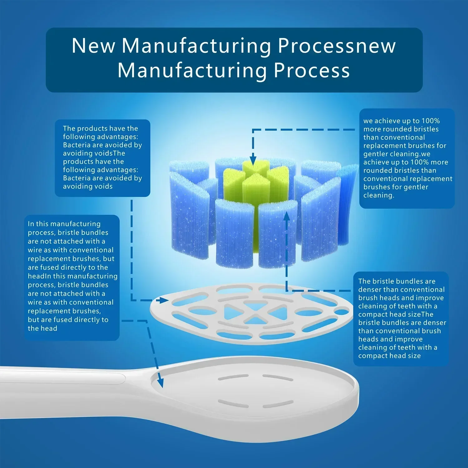 필립스 소니케어 다이아몬드 클린 칫솔 헤드 교체, C2 C1 G2 W 플라크 컨트롤, 전기 브러시 헤드, 8 팩