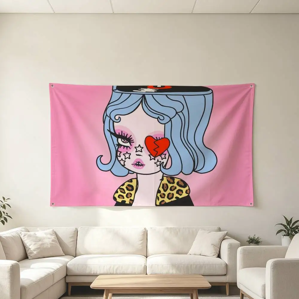 Art Valfre P-Prints-S Flag Suitable For Party Club Outdoor Interior Wall Decoration Banner Fans
