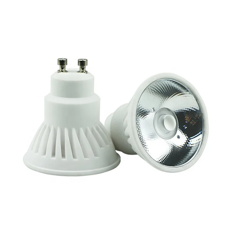 24/38/60/120 Degree GU10 9w  900lm SMD/COB Full Spectrum Gu10 Light Led Spotlight Bulb with Lens