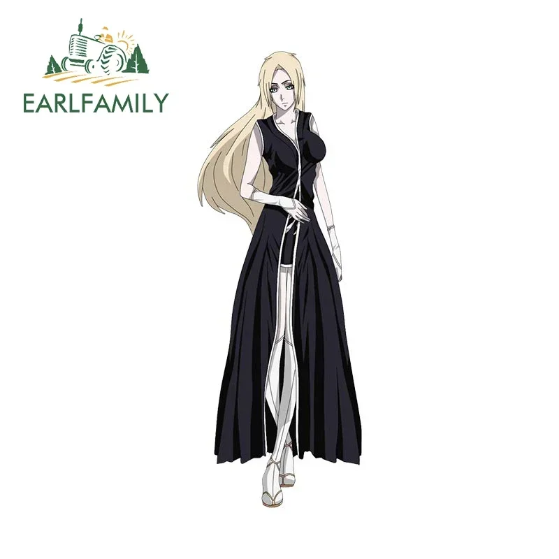 EARLFAMILY Hyakuya Rinne لعبة أنيمي ملصقات السيارات مقاومة للخدش ملصق مائي دراجة نارية جذع مرآة الرؤية الخلفية RV الزجاج الأمامي تصفيف السيارة