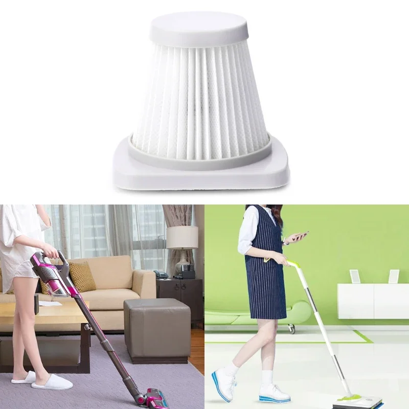 2 Buah Filter HEPA Pengganti untuk Aksesori Penyedot Debu untuk Media SC861 SC861A Mar28