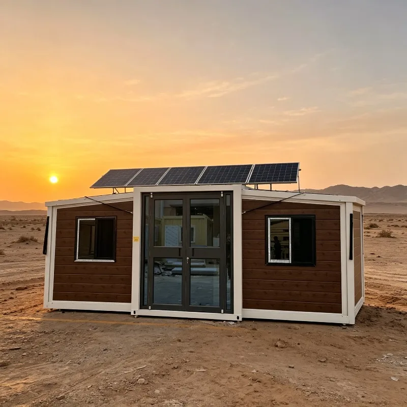 Commercial Expandable Container House 20ft 40ft Prefab Modular Home for Hotel Office Hospital Quick Install Steel Frame