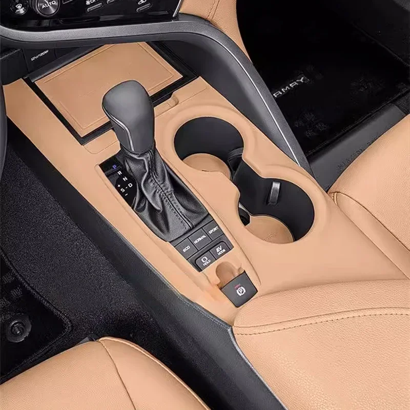

For Toyota Camry 2018 2019 2022 2023 Car Center Console Gear Shift Panel Protective Mat Anti-scratch Waterproof Silicone Pad