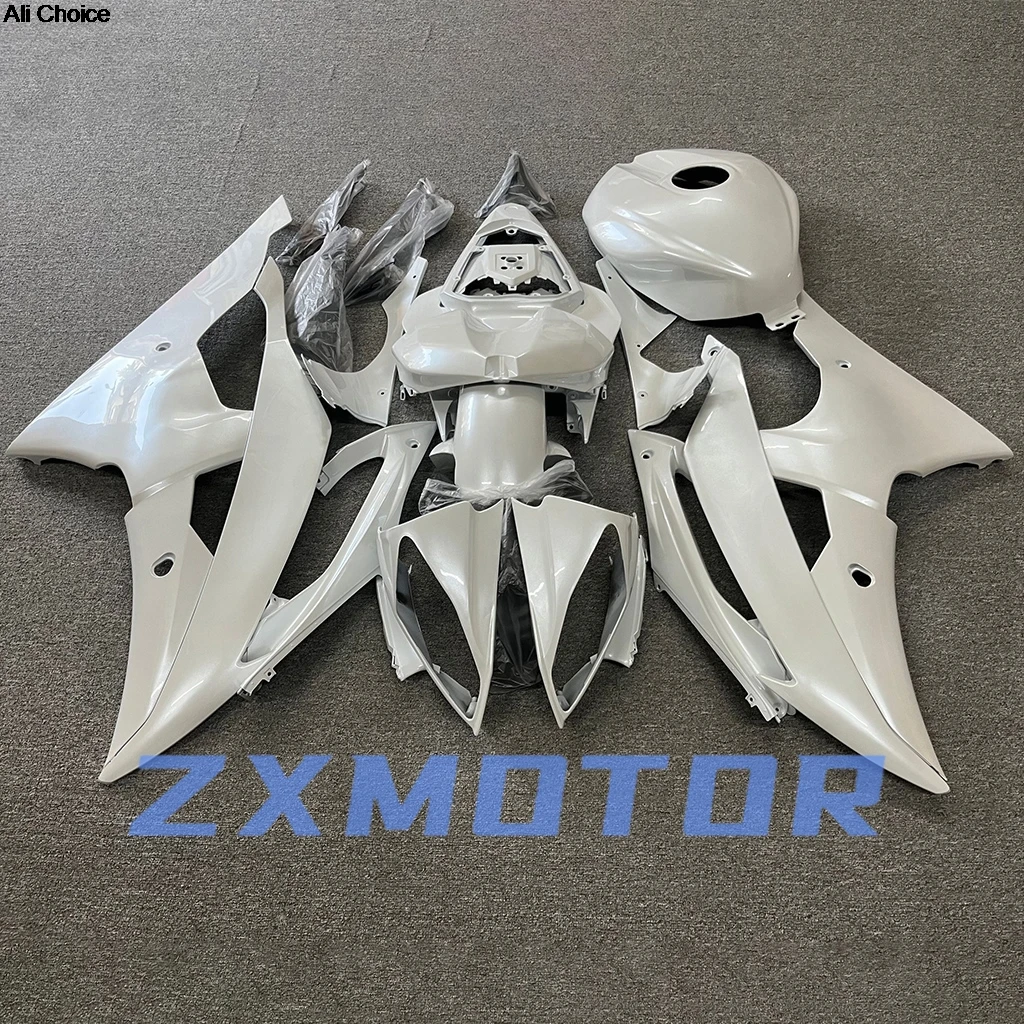 Passend für YZFR6 2008 2009 2010 2011 2012 2013 2014 2015 2016, Kunststoff-Verkleidungsset für