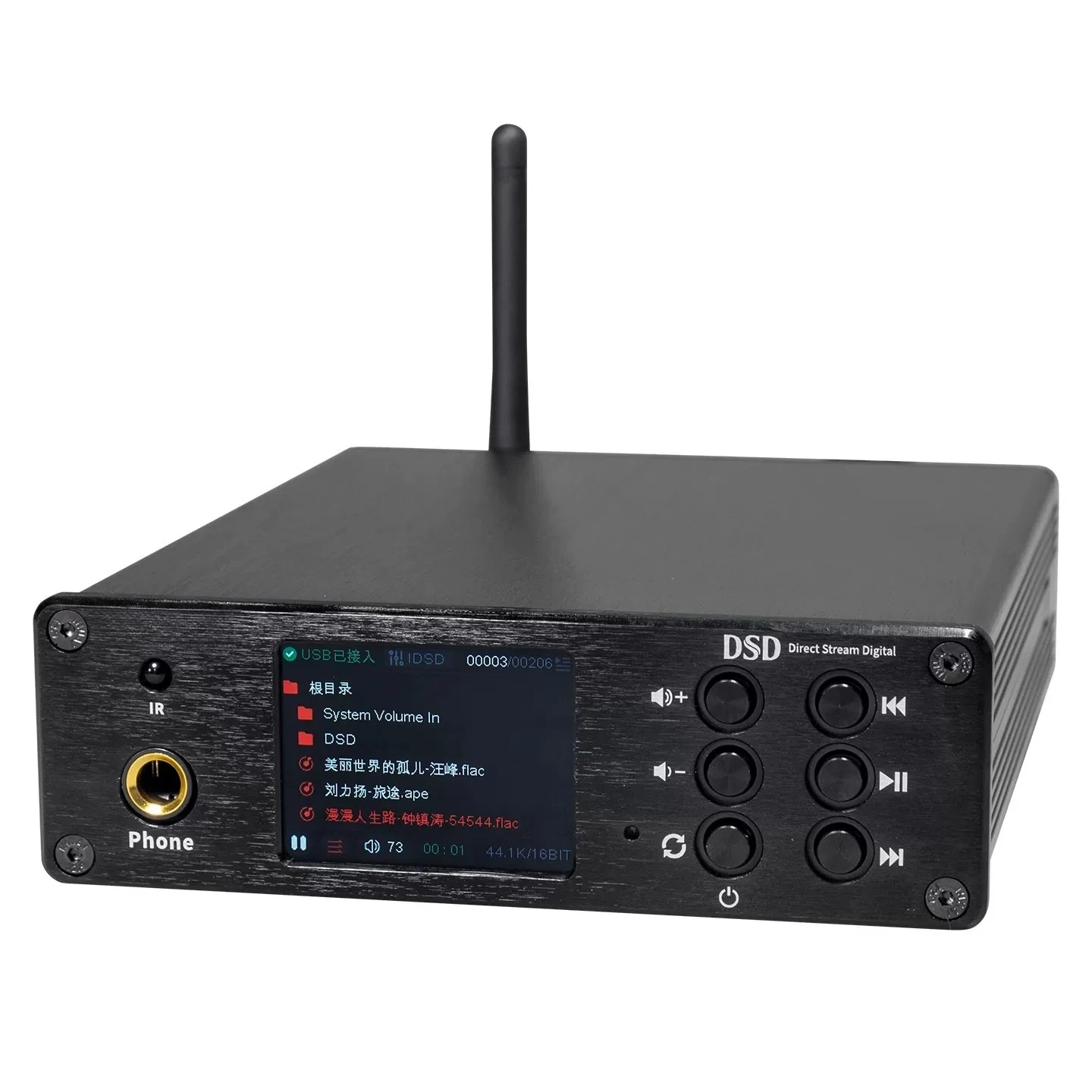 ES9038Q2M DAC Decoder USB DSD512 HiFi Audio Bluetooth 5.0 Headphone Amp