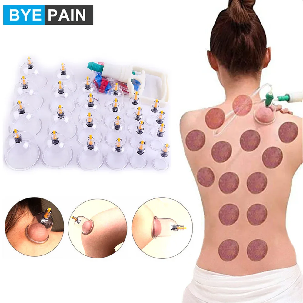 

Cupping Therapy Sets,Hijama Cupping Vacuum Suction Cups Sets for Cellulite Cupping Massage Back Pain Relief