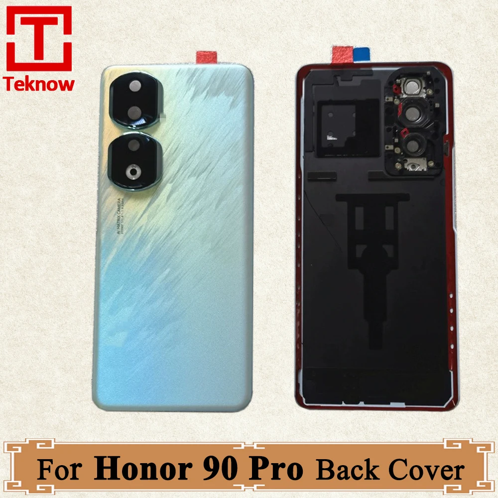 

Original Back Cover For Huawei Honor 90 Pro Battery Cover Rear Door Housing REP-AN00 Back Case With Logo Replacement Parts