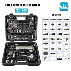 Petrol Car Injector Cleaner GX100 Auto Fuel Injector Nozzle Flushing For Petrol EFI Throttle Tools for Petrol Car