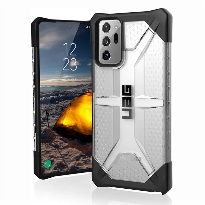 Urban Armor Gear UAG Plasma Tough Rugged Case Coque For Samsung Galaxy S10 S20 S21 S22 S23 Plus Note10 Note 20 Ultra Cover Capa