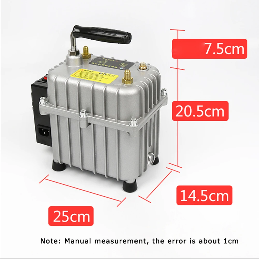 28 liters/min Car Air Conditioner Vacuum Pump Portable Car Air Conditioner Fluoride Tool Auto Air Conditioning Repair Tools