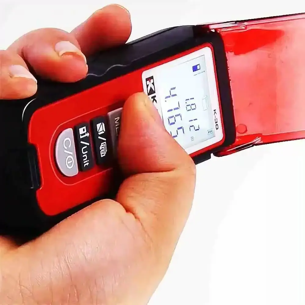

Kapro Laser Measure Distance Meter 30M Portable Digital Roulette Backlight Range Finder Electronic Trena Laser Tape Rangefinder