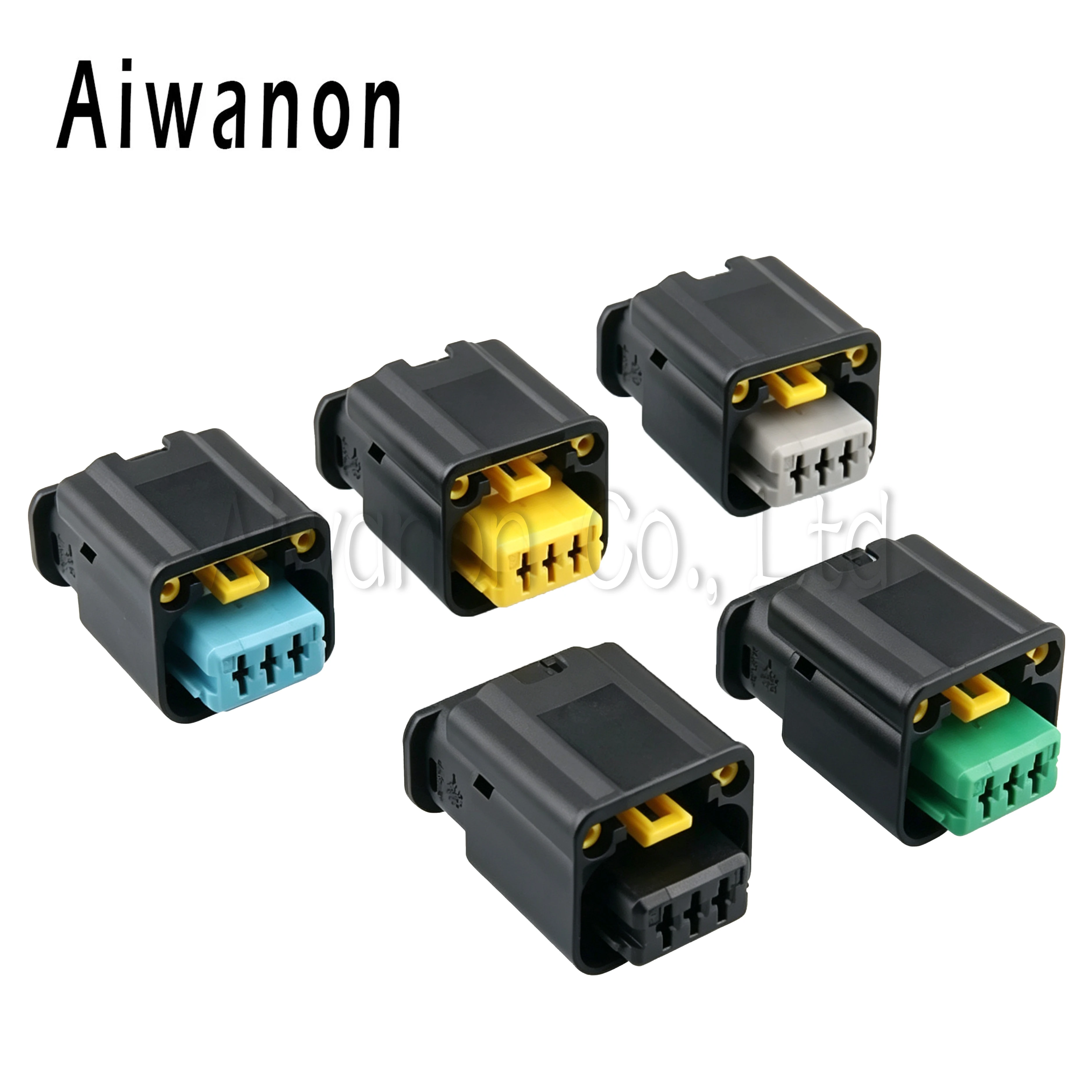 1 Set 3 Pin Auto Crankshaft Sensor Electrical Connector Wire Harness Plug 1801179-1 1801179