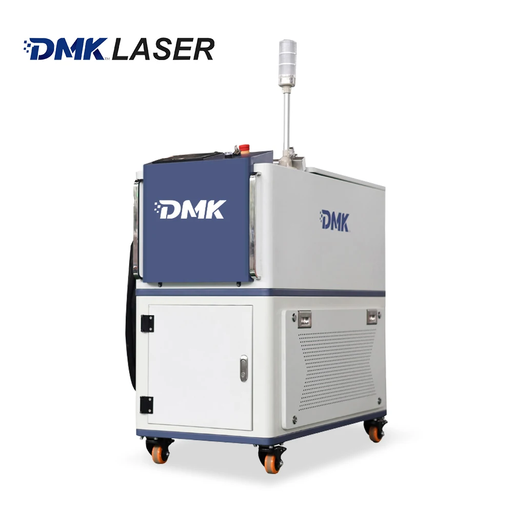 DMK High power 1500w  2000w  3000w CW Laser Cleaning Machine for oil/paint/rust/oxide removal