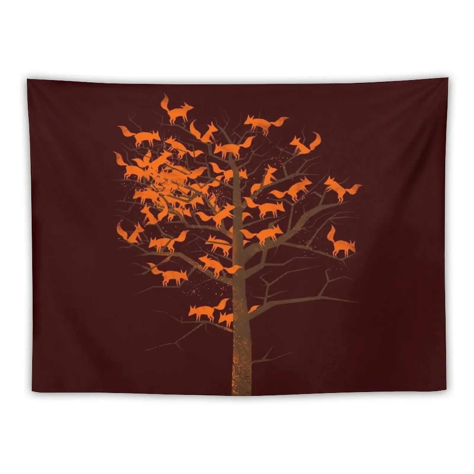 

Blazing Fox Tree Tapestry Room Design Room Decoration Aesthetic Outdoor Decoration Tapestry