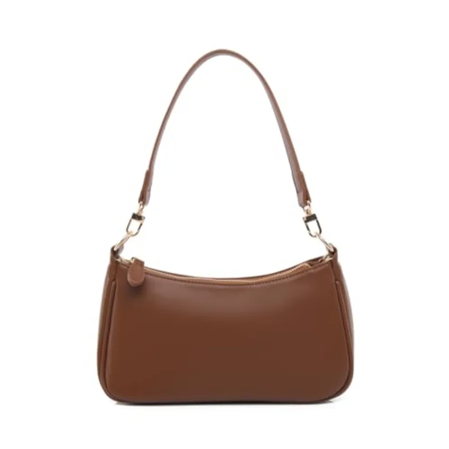 

Женская сумка через плечо, классическая ретро-модель, маленькая сумка-хобо, клатч, сумка-тоут с застежкой-молнией